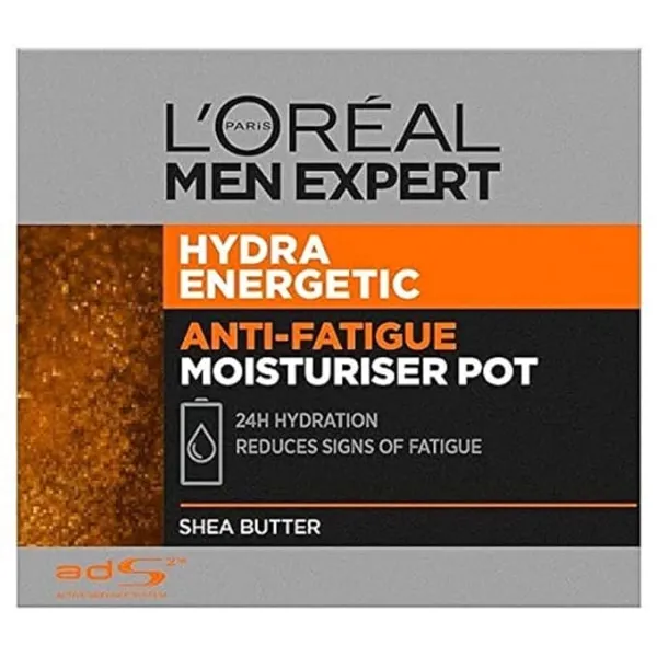 L'Oréal Men Expert Hydra Energetic Intensive 24hr Hydration Daily Moisturiser Face Cream for Men