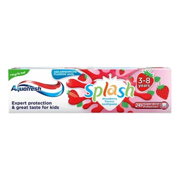 Marksaquafresh Kids 50ml Toothpaste Strawberry & Mint