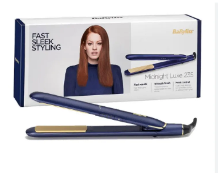 BaByliss Midnight Luxe 235 Hair Straightener 