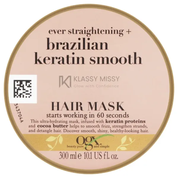 OGX Hair Mask Braz Keratin 300ml