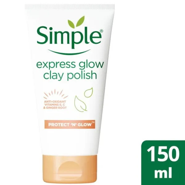 Simple Express Glow Clay Polish