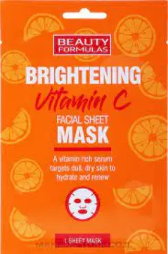 Beauty Formulas Vitamin C Facial Mask