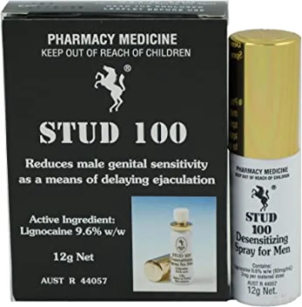 Stud 100 Desensitising Spray For Men Pack of 10