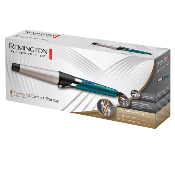 Remington Advanced Coconut Therapy Curling Wand CI86X8